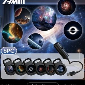 I Love Music 3 Mode Blue LED Projector with Remote